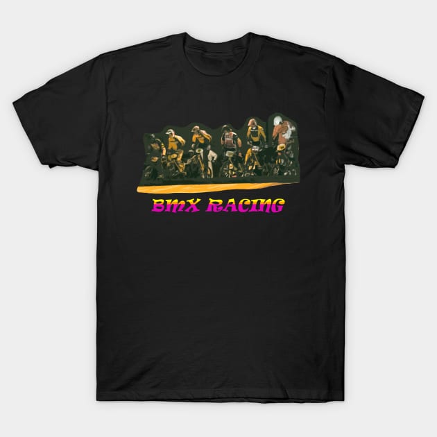 bmx T-Shirt by rickylabellevie